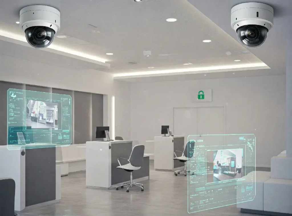 13 4623 indoor cctv for bank