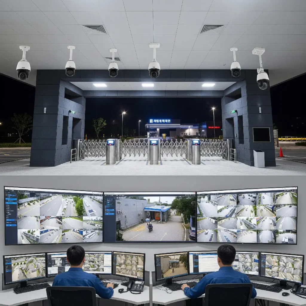 4661 video surveillance project implementation gas company